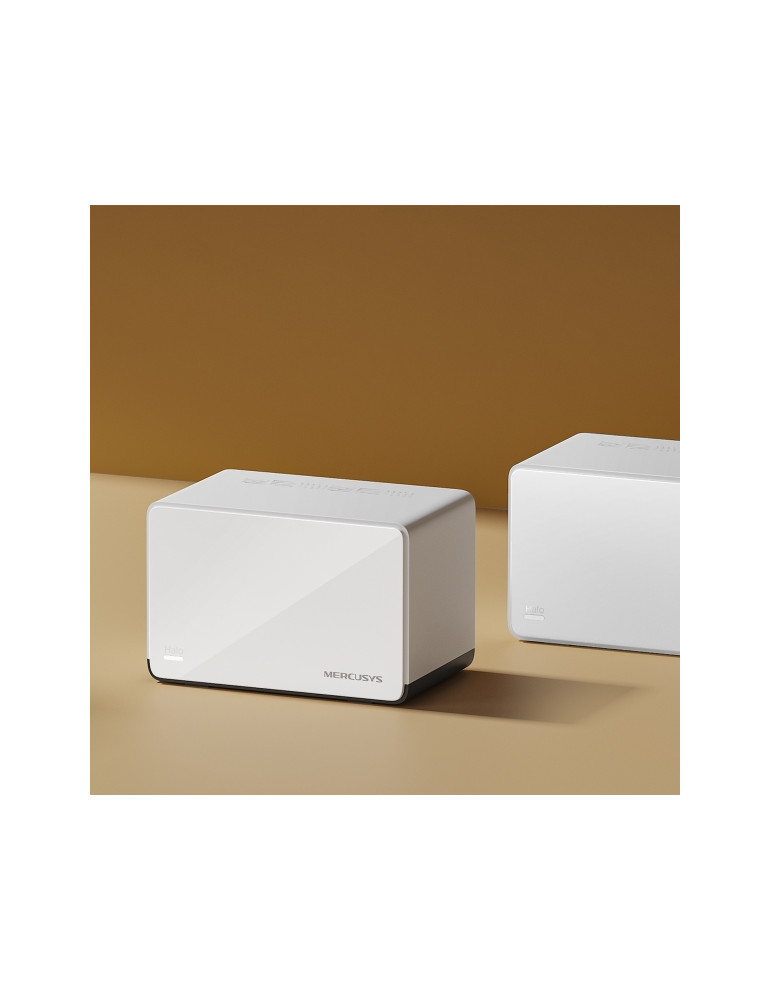 Безжична Wi-Fi 6 Mesh система Mercusys Halo H85X (3-pack), AX3000, 2.4 GHz 574 Mbps, Desktop - 10