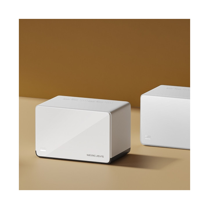 Безжична Wi-Fi 6 Mesh система Mercusys Halo H85X (3-pack), AX3000, 2.4 GHz 574 Mbps, Desktop - 10