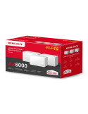 Безжична Wi-Fi 6 Mesh система Mercusys Halo H90X, AX6000, 2.4GHz 1148Mbps + 5GHz, 3-pack - 11