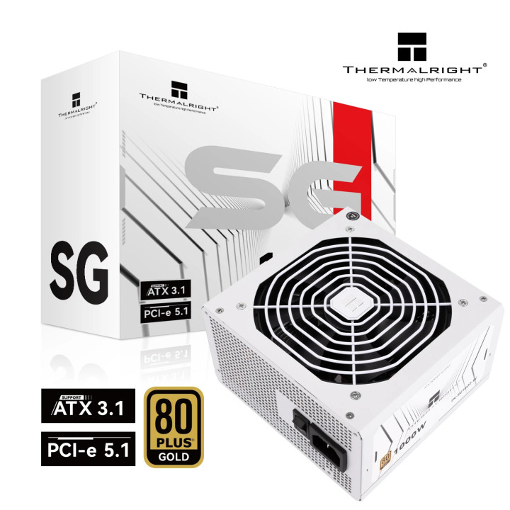 Модулно захранване Thermalright SG1000, 1000W ATX 3.1 80PLUS GOLD Full Modular - TR-SG1000-W - 6