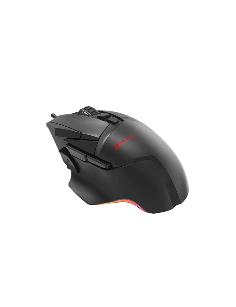 Геймърска мишка Xtrike ME GM-502, Оптична 12800dpi, 8 програмируеми бутона, RGB подсветка - XTRM-GM-502-BK - 2