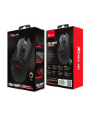 Геймърска мишка Xtrike ME GM-502, Оптична 12800dpi, 8 програмируеми бутона, RGB подсветка - XTRM-GM-502-BK - 3
