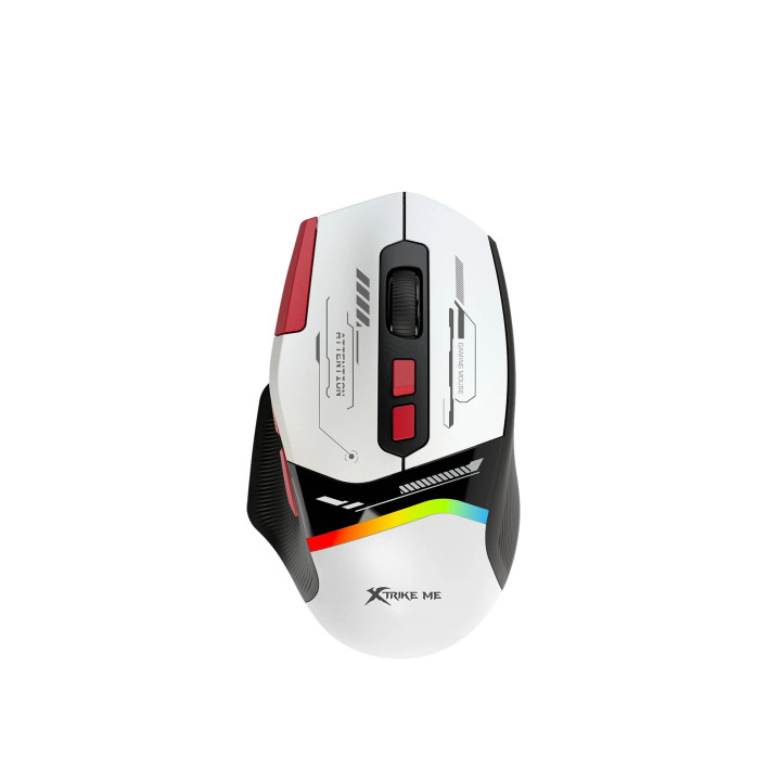 Геймърска мишка Xtrike ME GM-323, Оптична, 12800 dpi, 8 бутона, RGB подсветка - XTRM-GM-323-BK - 2