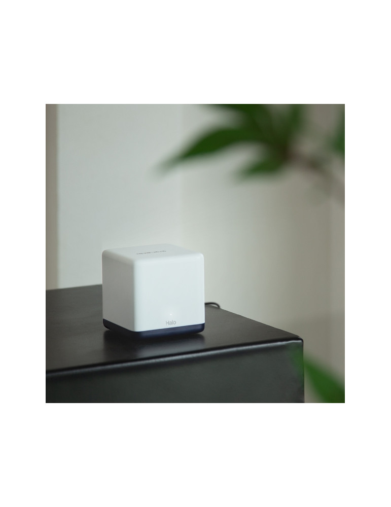 Безжична Wi-Fi Mesh система Mercusys Halo H50G (3-pack), AC1900, 2.4GHz/5GHz, 3× Gigabit LAN порта - 9