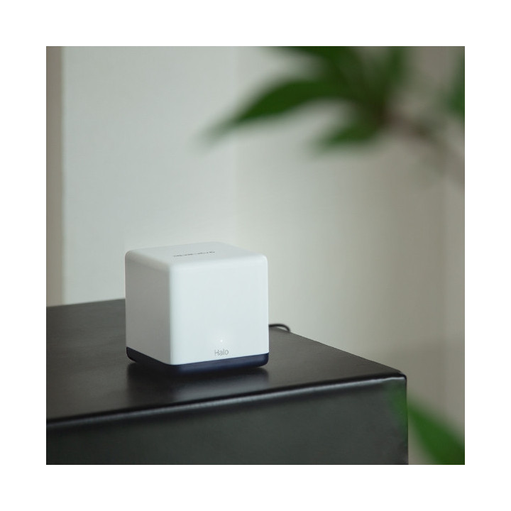 Безжична Wi-Fi Mesh система Mercusys Halo H50G (3-pack), AC1900, 2.4GHz/5GHz, 3× Gigabit LAN порта - 9