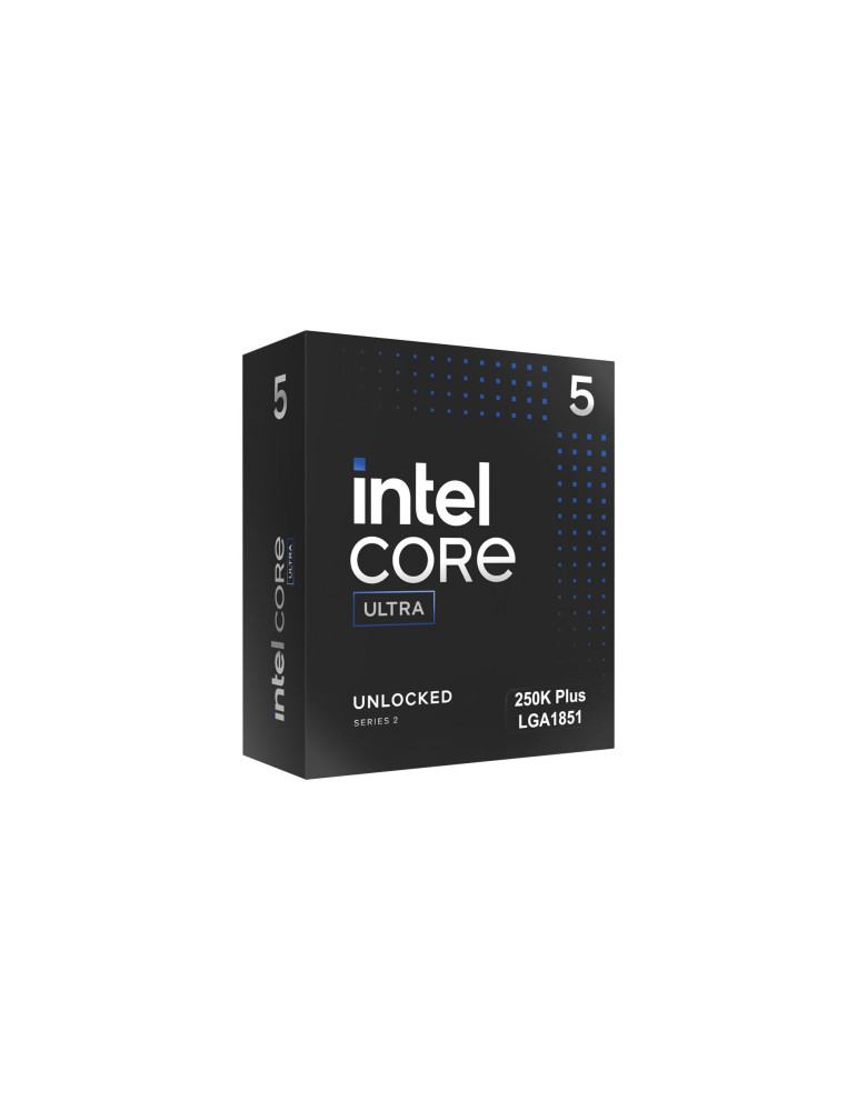 Процесор Intel Core Ultra 5 250K Plus, 18 ядра, 5.30 GHz, 30MB Cache, DDR5, Socket 1851 - BX80768250K - 1