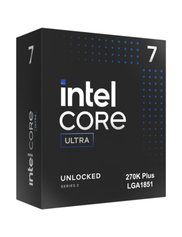 Процесор Intel Core Ultra 7 270K Plus, 24 ядра, 36MB Cache, до 5.50 GHz, Socket 1851, DDR5 - BX80768270K