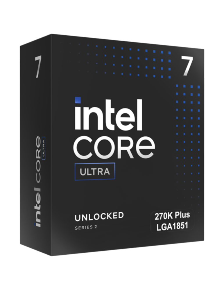 Процесор Intel Core Ultra 7 270K Plus, 24 ядра, 36MB Cache, до 5.50 GHz, Socket 1851, DDR5 - BX80768270K - 1
