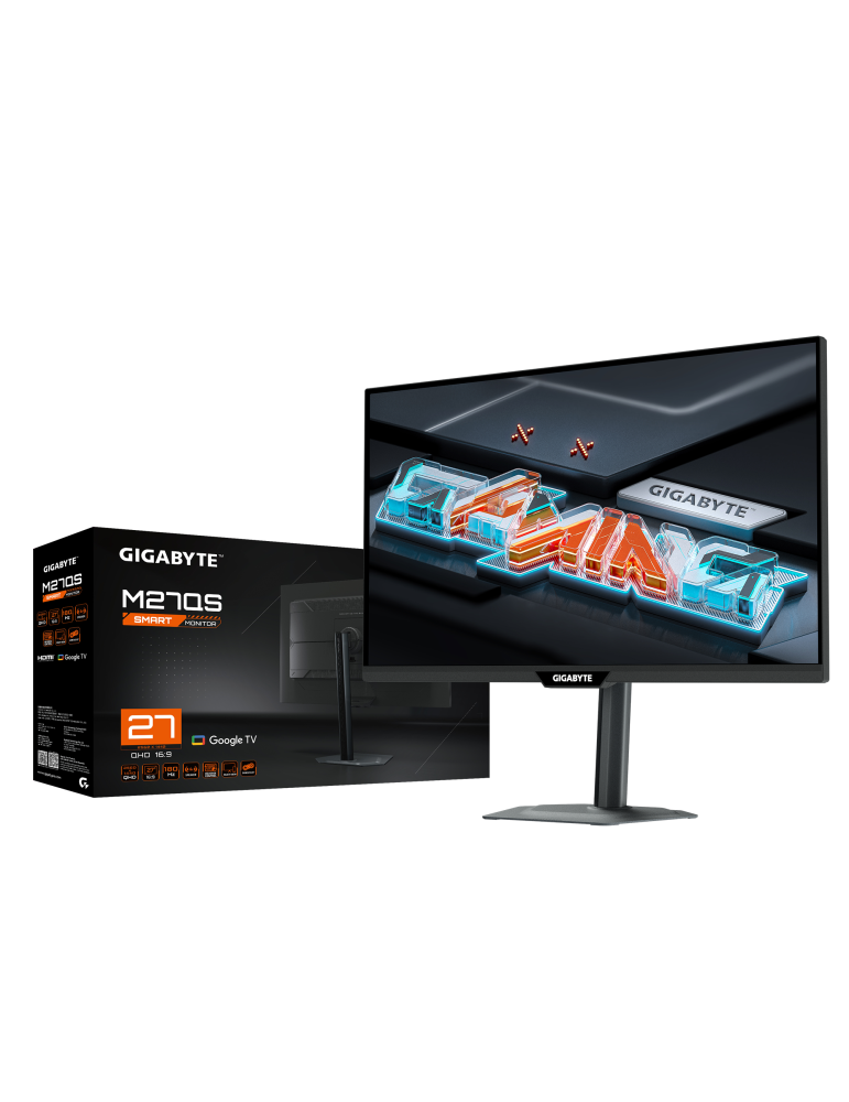 Монитор GIGABYTE M27QS, 27" QHD IPS 180Hz - 7