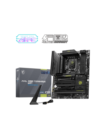 Дънна платка MSI MAG Z890 TOMAHAWK WIFI, LGA1851, 4x DDR5, 4x SATA3, 4x M.2, WiFi 7 - 911-7E32-003