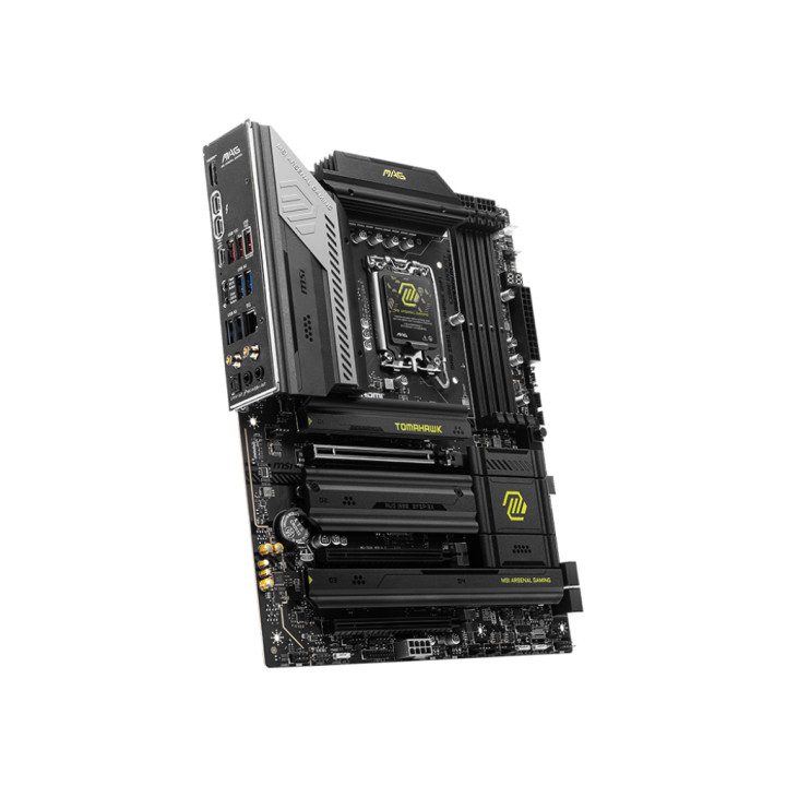 Дънна платка MSI MAG Z890 TOMAHAWK WIFI, LGA1851, 4x DDR5, 4x SATA3, 4x M.2, WiFi 7 - 911-7E32-003 - 4