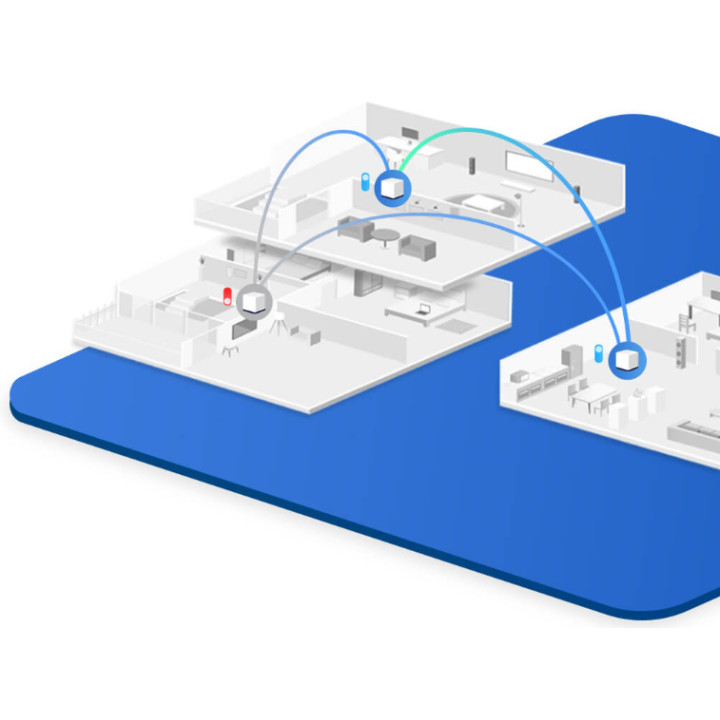 Безжична Wi-Fi 6 Mesh система Mercusys Halo H60X (2-pack), AX1500, 802.11ax, 2× Gigabit LAN - 12