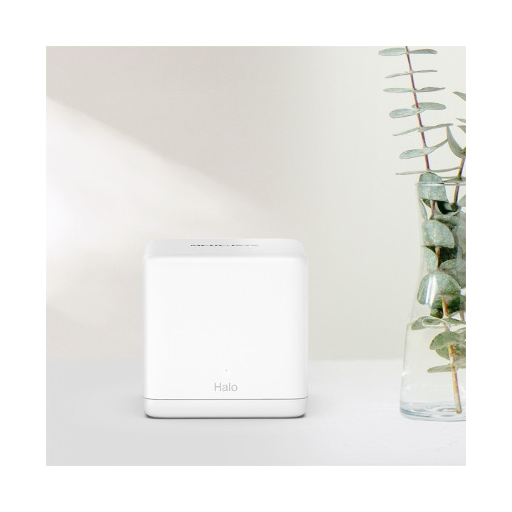 Безжична Wi-Fi 6 Mesh система Mercusys Halo H60X (3-pack), AX1500, 2× Gigabit LAN, вътрешни антени - 12