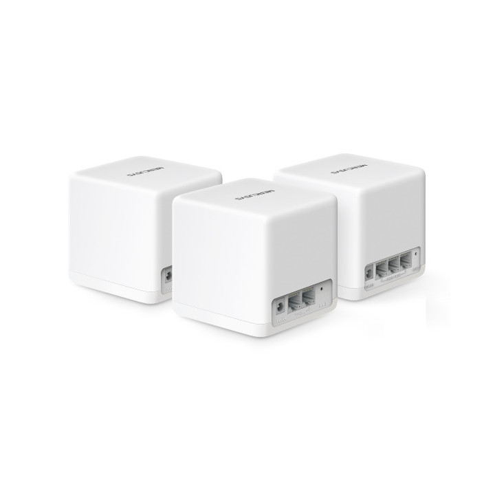 Безжична Wi-Fi 6 Mesh система Mercusys Halo H60X (3-pack), AX1500, 2× Gigabit LAN, вътрешни антени - 13