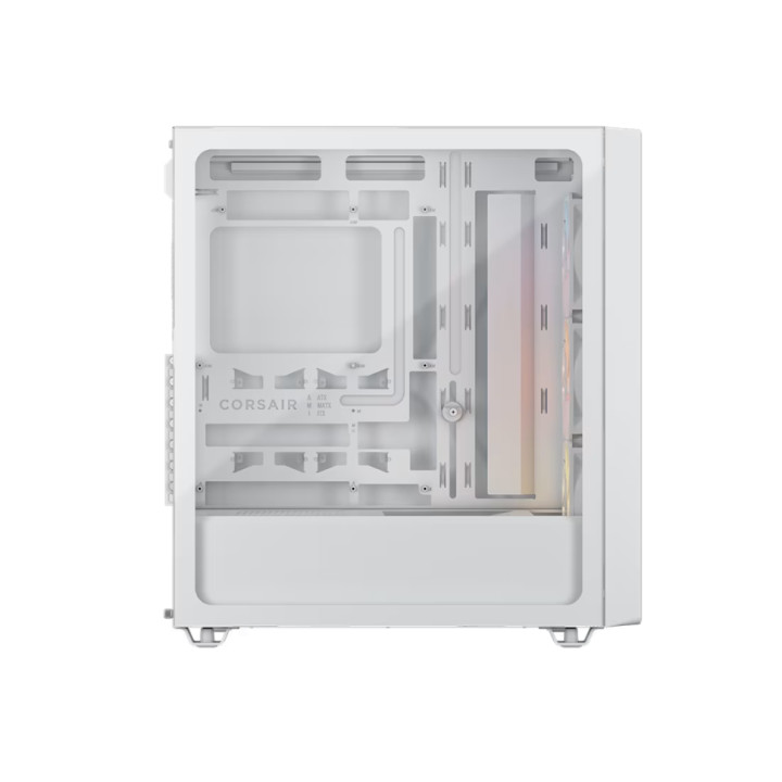 Кутия за компютър Corsair 3200D RS ARGB, Middle Tower, ATX/Micro ATX/Mini ITX, Бял - CC-9011345-WW - 2
