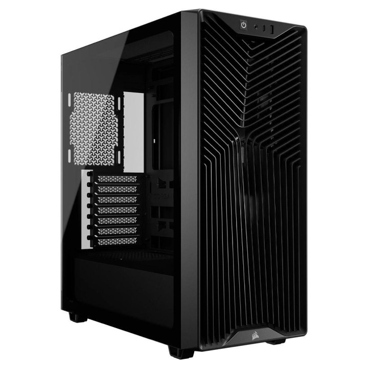 Кутия за компютър Corsair 3200D RS, Middle Tower, черна - CC-9011334-WW - 1