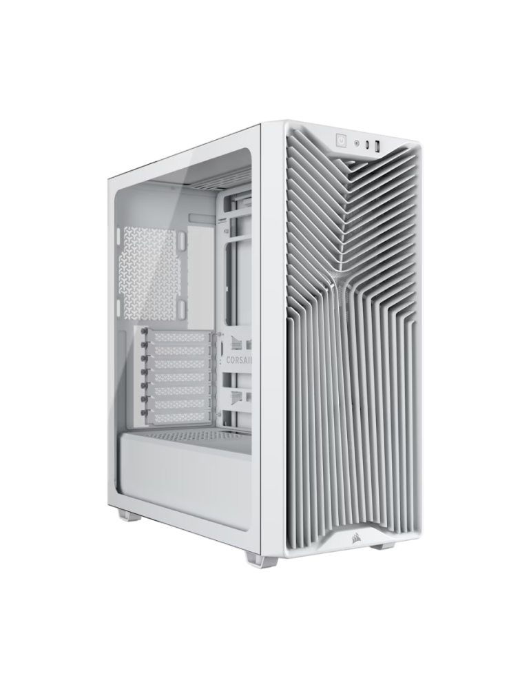 Кутия за компютър Corsair 3200D RS, Middle Tower, ATX/Micro-ATX/Mini-ITX, Бял - CC-9011335-WW - 1