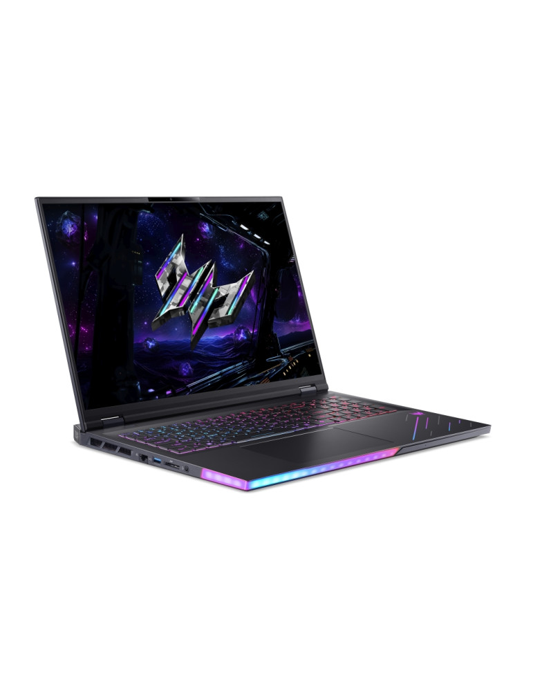 Лаптоп Acer Predator Helios 18 PH18-I71-93T3, 18" WQXGA IPS 250Hz, Intel Core Ultra 9 290HX Plus, RTX 5080 16GB, 64GB DDR5, 2TB 