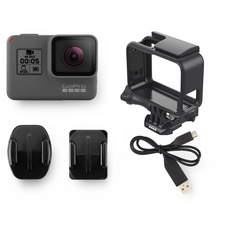 Спортна екшън камера GoPro HERO5 Black   подарък 32GB карта памет SanDisk Extreme 100 mb/s