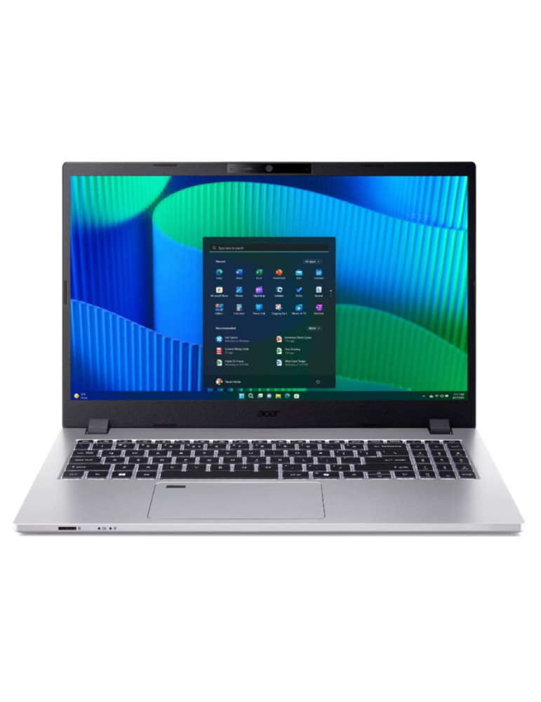 Лаптоп Acer TravelMate P215 TMP215-55-TCO-5378, 15.6" Full HD IPS, Intel Core 5 120U, 16GB DDR5, 512GB SSD, Windows 11 Pro EDU -