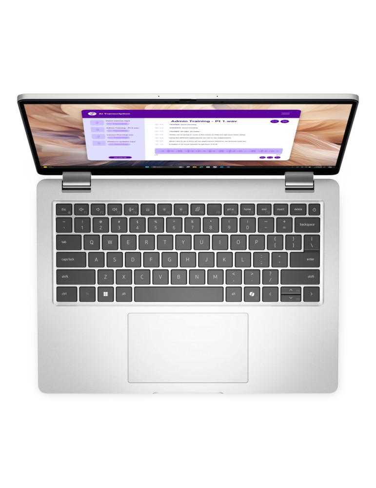 Лаптоп Dell Pro 14 Plus PB14250, 14" FHD+ IPS, Intel Core Ultra 7 268V vPro, 32GB LPDDR5X 8533MT/s, 512GB SSD, Windows 11 Pro - 