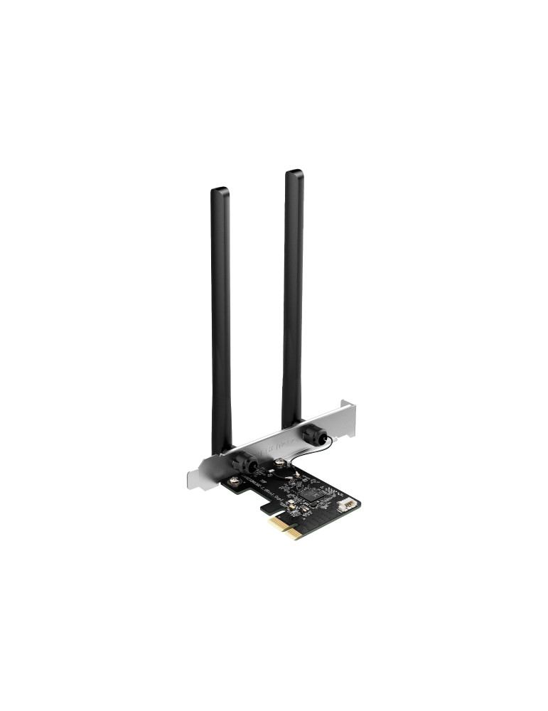 Безжичен PCIe адаптер MERCUSYS MA30E, AC1200, 2.4GHz, 2× антена - 1