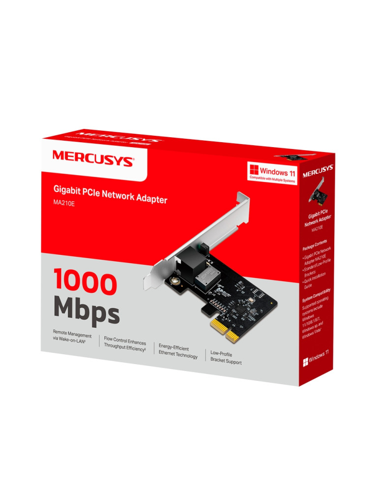 Мрежов адаптер Mercusys MA210E - 8