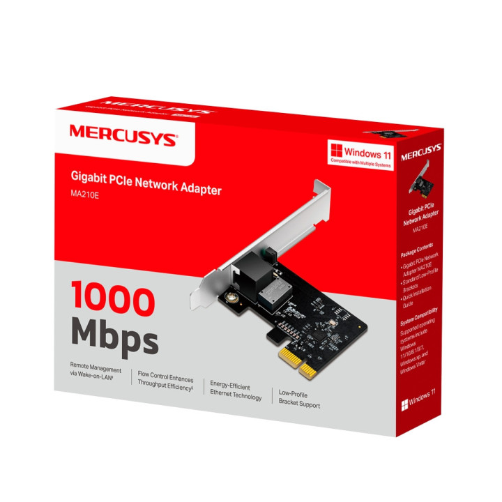 Мрежов адаптер Mercusys MA210E - 8