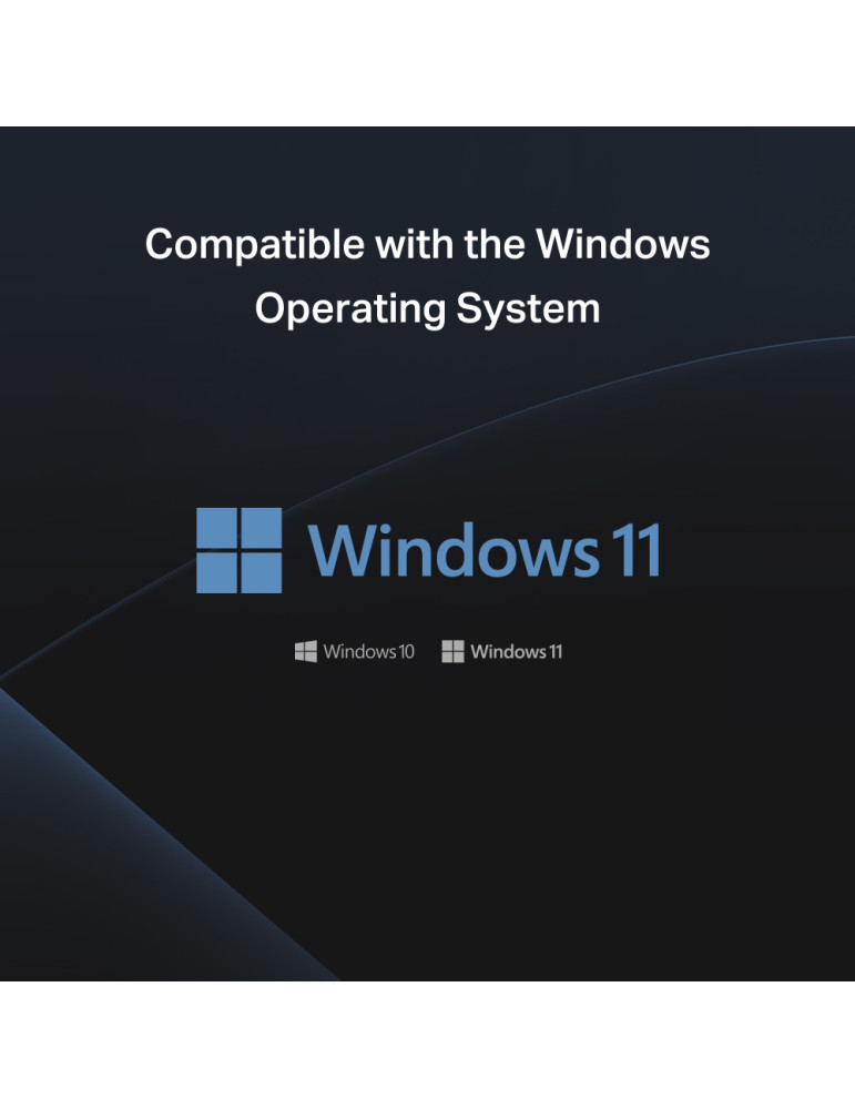 Wi-Fi адаптер Mercusys MA37BEH, USB 3.0, BE6500, 2 външни антени с висок коефициент на усилване - 9