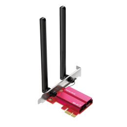 WiFi 7 адаптер Mercusys MA37BE, PCIe, Bluetooth 5.4, BE6500 - 1