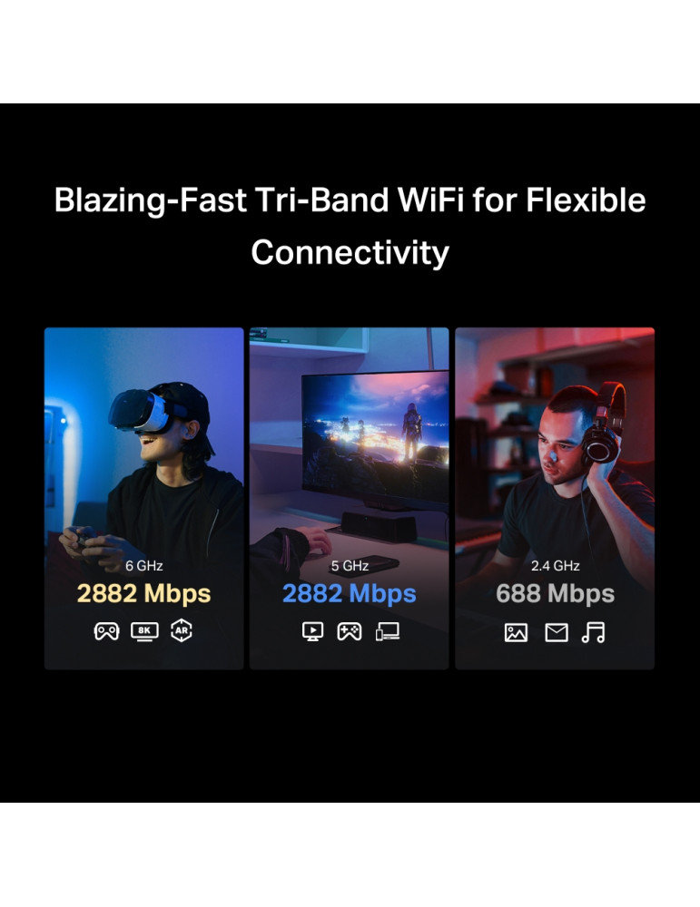 WiFi 7 адаптер Mercusys MA37BE, PCIe, Bluetooth 5.4, BE6500 - 4