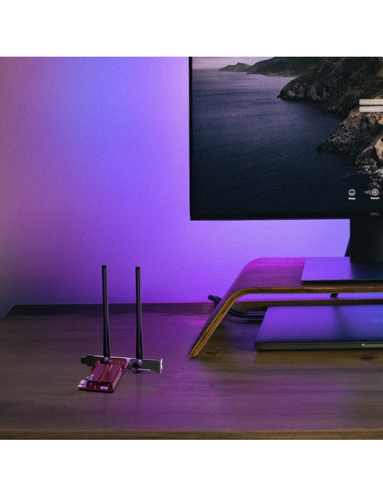 WiFi 7 адаптер Mercusys MA37BE, PCIe, Bluetooth 5.4, BE6500 - 6