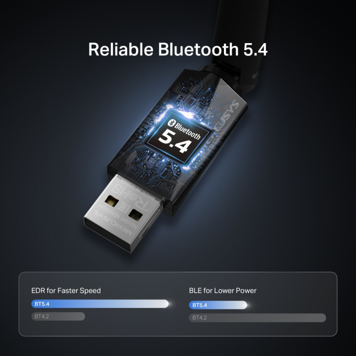 Bluetooth адаптер Mercusys MA550H, 2.4GHz - 3