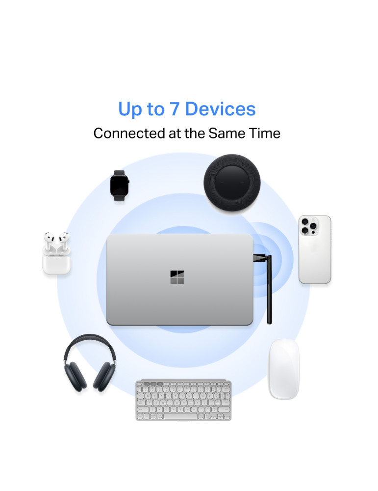 Bluetooth адаптер Mercusys MA550H, 2.4GHz - 6
