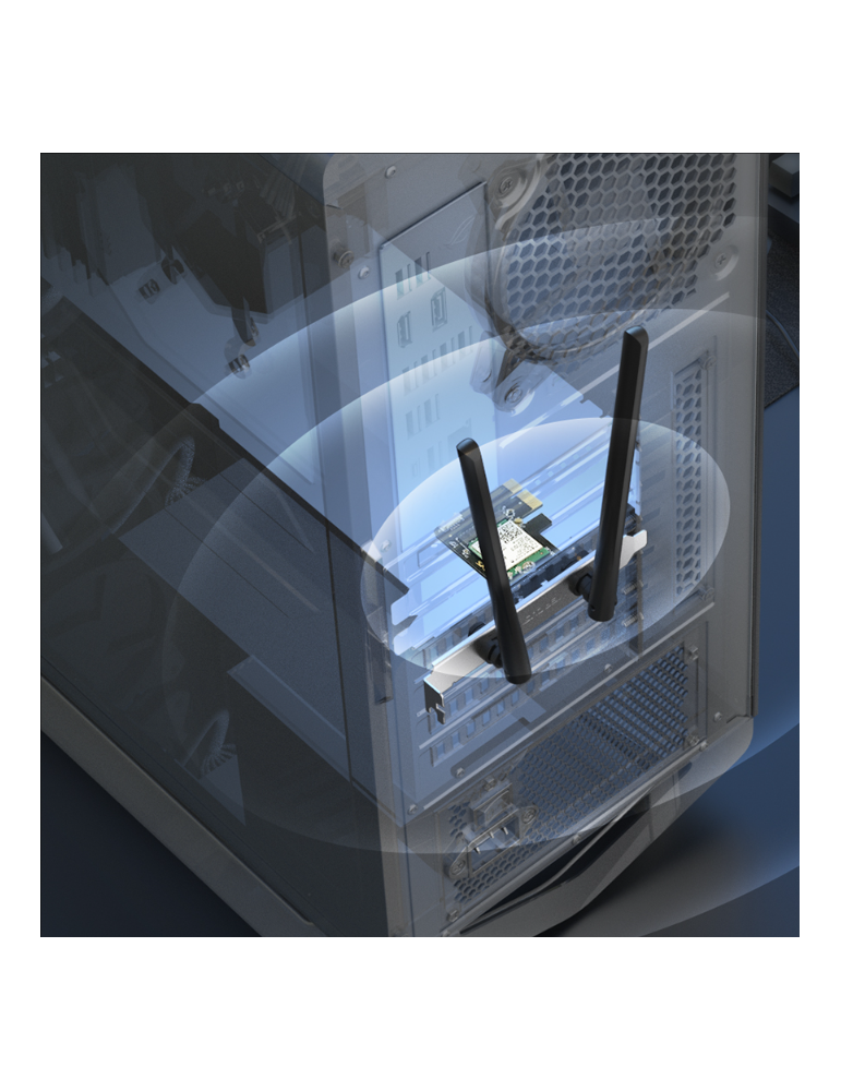 Безжичен адаптер Mercusys MA80XE, Wi-Fi 6 AX3000 - 9