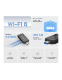 Безжичен USB адаптер Mercusys MA70XM, Wi-Fi 6 AX1800 - 3