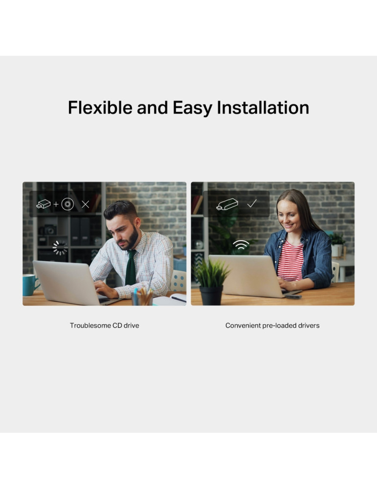 Безжичен USB адаптер Mercusys MA70XM, Wi-Fi 6 AX1800 - 7