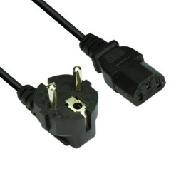 Захранване Makki, Schuko (Type F) към PC Power (IEC 60320 C13), 3.0m, 3x0.5mm² - MAKKI-CE021-3.0m-0.5mm - 1