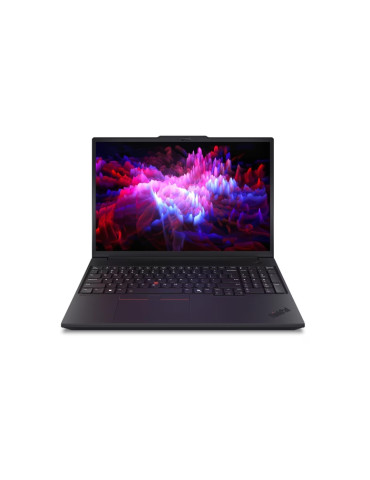 Лаптоп Lenovo ThinkPad P16v G3, 16" WUXGA IPS, Intel Core Ultra 9 285H, NVIDIA RTX PRO 2000 8GB, 64GB DDR5-5600, 1TB SSD, Window