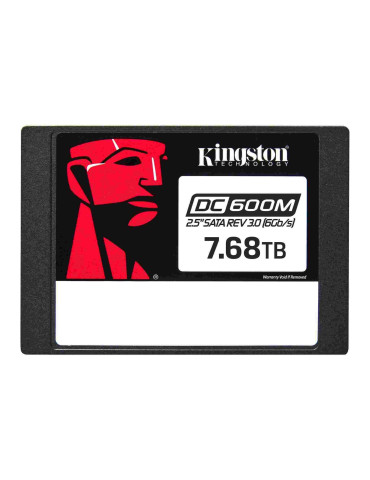 SSD диск Kingston DC600M, 512GB SATA III 3D TLC 560MB/s - SEDC600M/7680G - 1