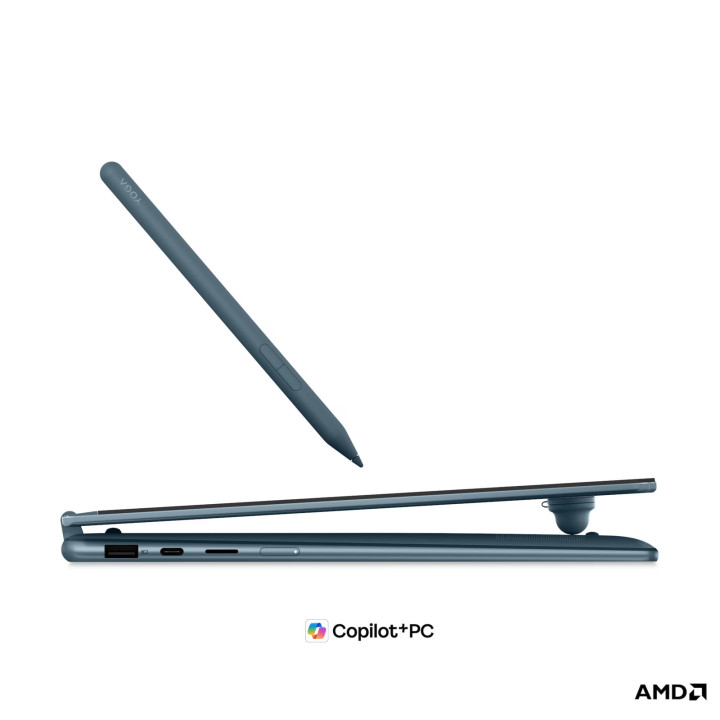 Лаптоп Lenovo Yoga 7 2-in-1 14AGP11, 14" WUXGA OLED, AMD Ryzen AI 7 445, 24GB LPDDR5X, 1TB SSD, Windows 11 Home - 83TD001NBM - 1