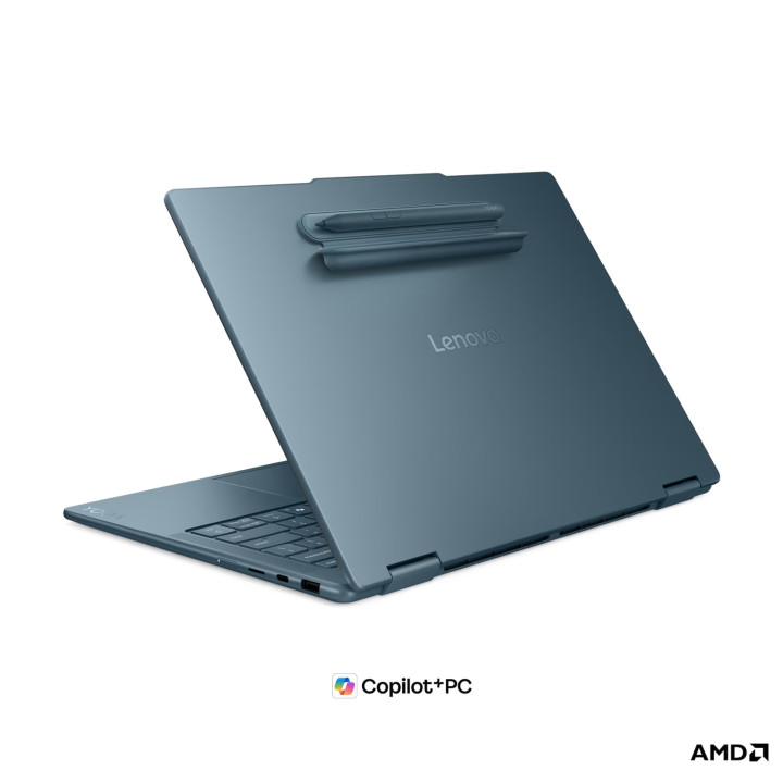 Лаптоп Lenovo Yoga 7 2-in-1 14AGP11, 14" WUXGA OLED, AMD Ryzen AI 7 445, 24GB LPDDR5X, 1TB SSD, Windows 11 Home - 83TD001NBM - 1