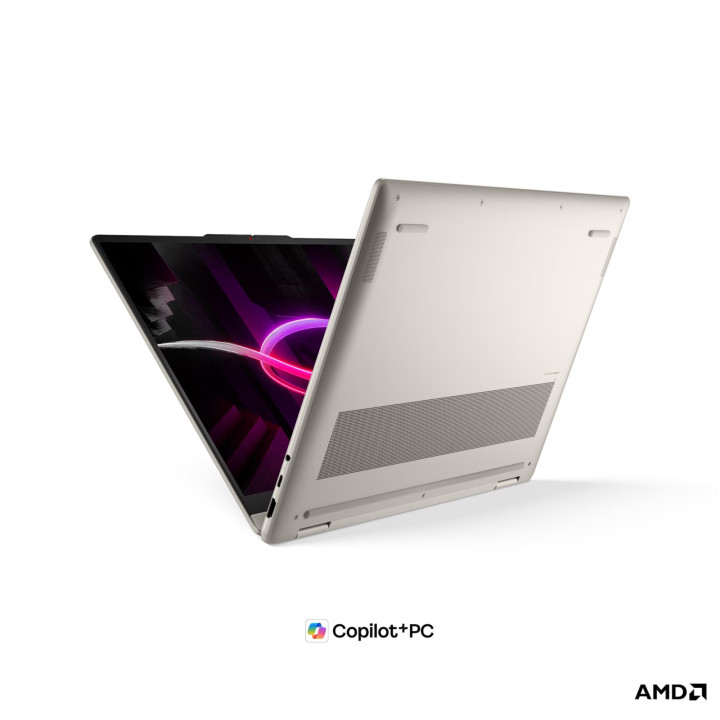 Лаптоп Lenovo Yoga 7 2-in-1 16AGP11, 16" WUXGA OLED, AMD Ryzen AI 7 445, 24GB LPDDR5X, 1TB SSD, Windows 11 Home - 83TF000XBM - 2