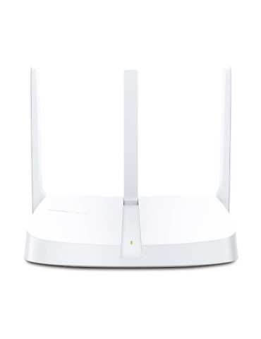 Безжичен рутер Mercusys MW306R, N 300 Mbps, 2.4GHz, 3 външни антени - 1