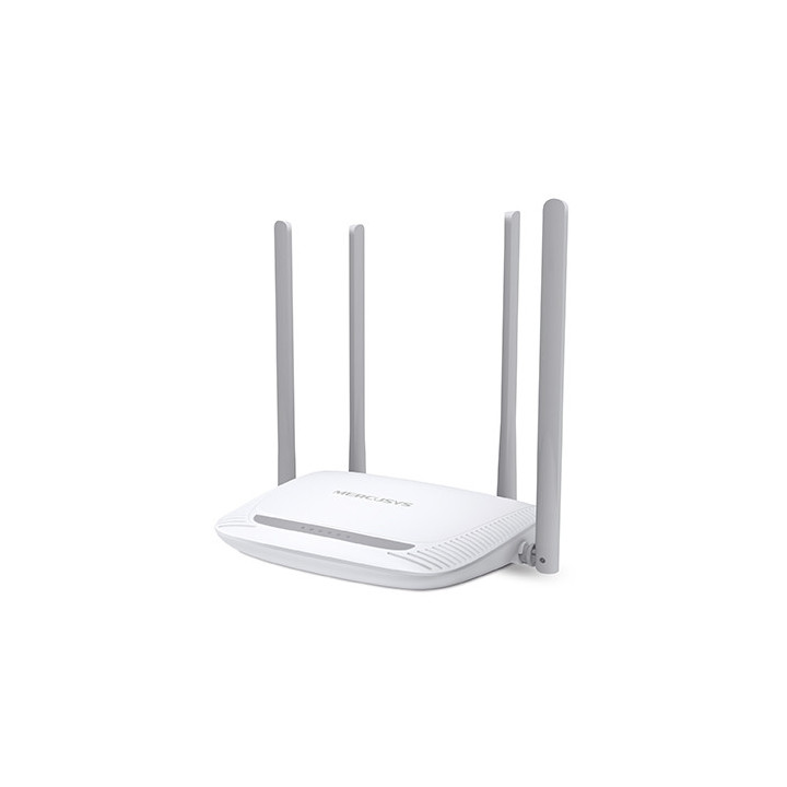 Безжичен рутер Mercusys MW325R, N300 2.4GHz, 4 външни антени - 1