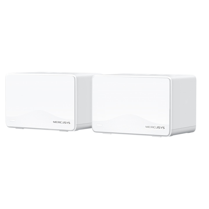 Безжична mesh система Mercusys Halo H25BE (2-pack), BE3600, Wi-Fi 7, 3× 1Gbps портове - 1