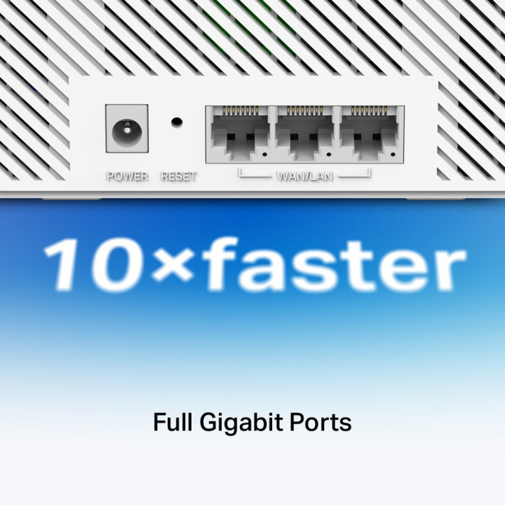Безжична mesh система Mercusys Halo H25BE (2-pack), BE3600, Wi-Fi 7, 3× 1Gbps портове - 6