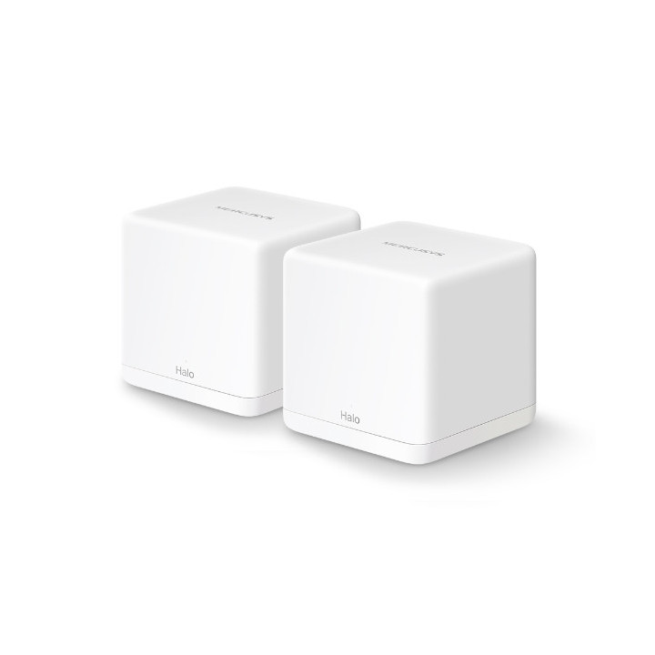 Безжична Wi-Fi Mesh система Mercusys Halo H30G(2-pack), AC1300, 2.4GHz, 400Mbps - 1
