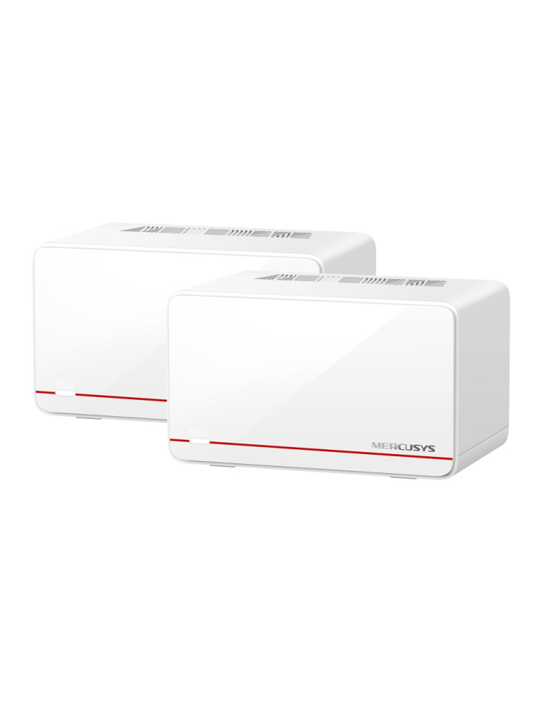 Безжична Wi-Fi 7 Mesh система Mercusys Halo H37BE (2-pack), BE6500 - 1