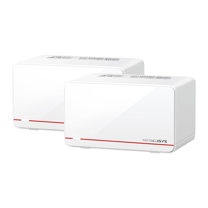 Безжична Wi-Fi 7 Mesh система Mercusys Halo H37BE (2-pack), BE6500 - 1